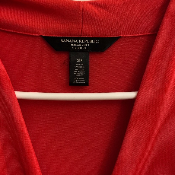 Banana Republic Wrap Long Sleeve Top - Picture 3 of 4